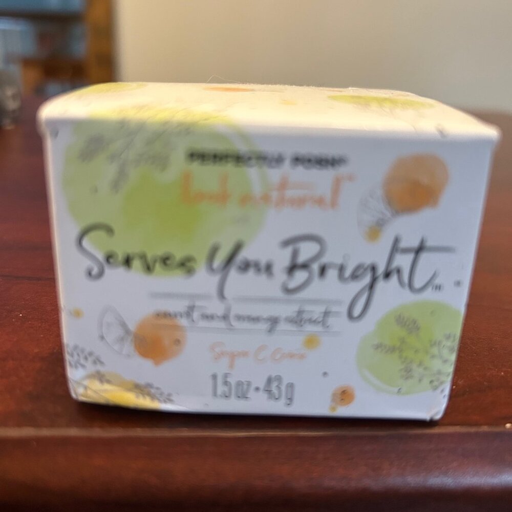 SEALED Perfectly Posh Serves You Bright Face Cream